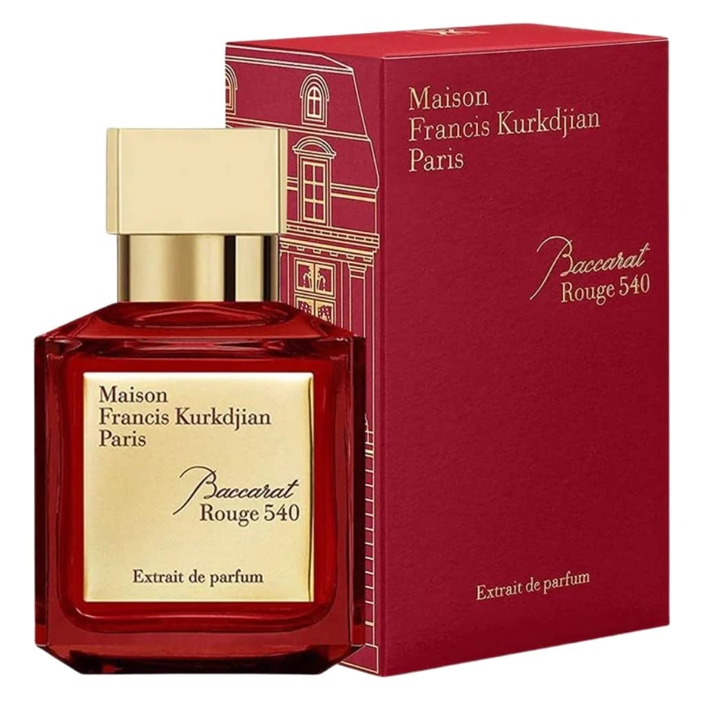 Maison Francis Kurkdjian Baccarat Rouge 540 Pure Perfume,Extrait de Parfum 2.3 Fl Oz (Pack of 1)