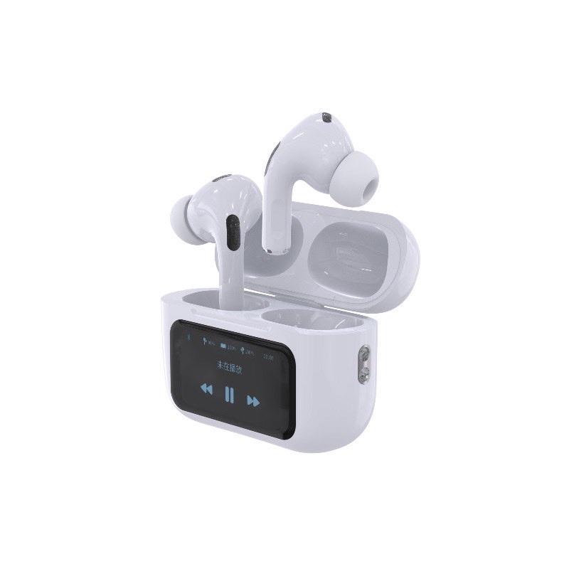 Museeq V5.4 ANC+ENC Bluetooth Earphone With HIFI Sound Quality Life Waterproof LED Touch Screen TWS Earbuds Wireless Earphone